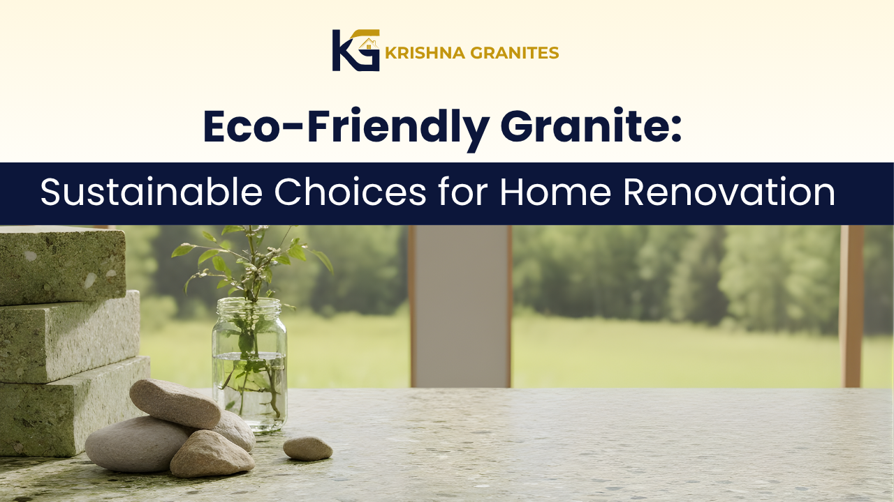 Eco-Friendly Granite: Sustainable Choices for Home Renovation